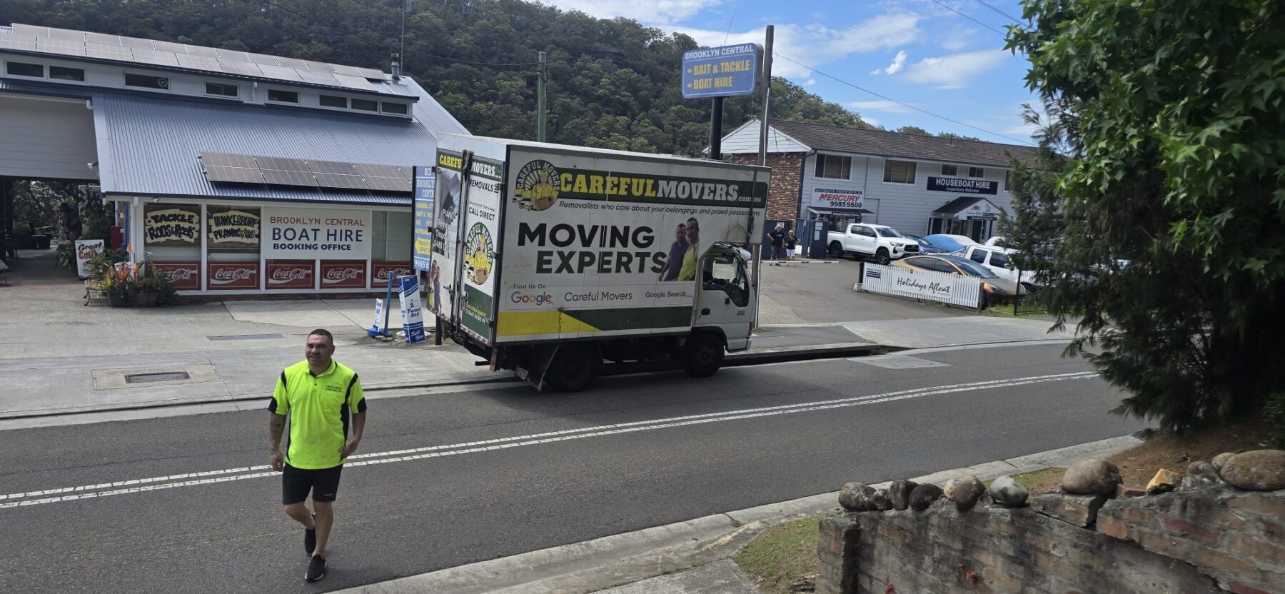 Careful Movers truck serving Sydney furniture-moving and renovation jobs