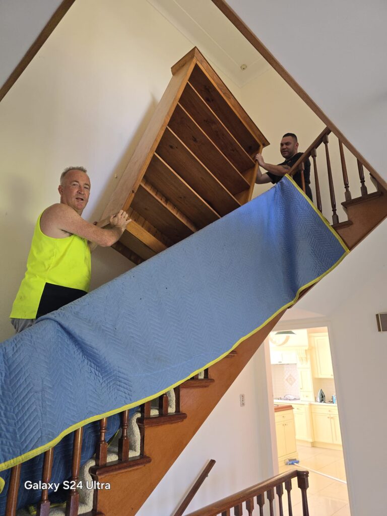 Moving furniture upstairs and downstairs Sydney
