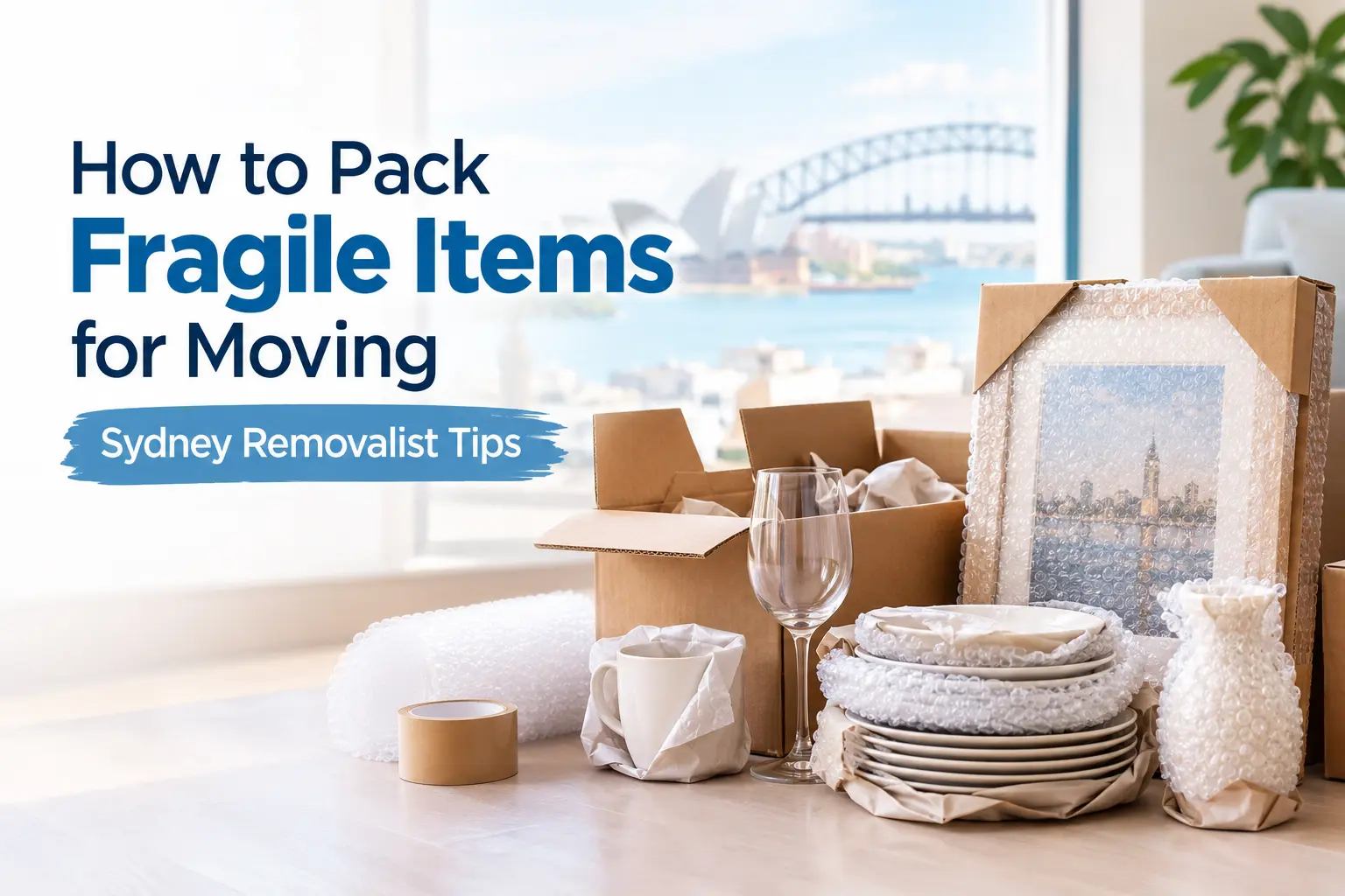 How to Pack Fragile Items for Moving: Sydney Removalist Tips 1 How to Pack Fragile Items for Moving Sydney Removalist Tips